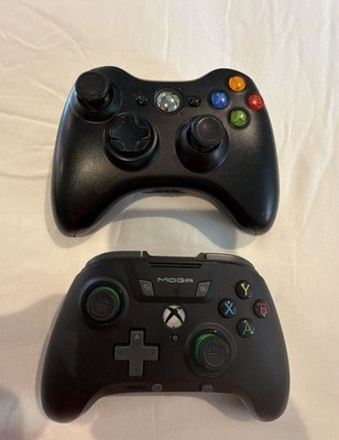 Microsoft Xbox 360 Wireless Controller/PowerA MOGA XP5-X Plus Controller Bundle