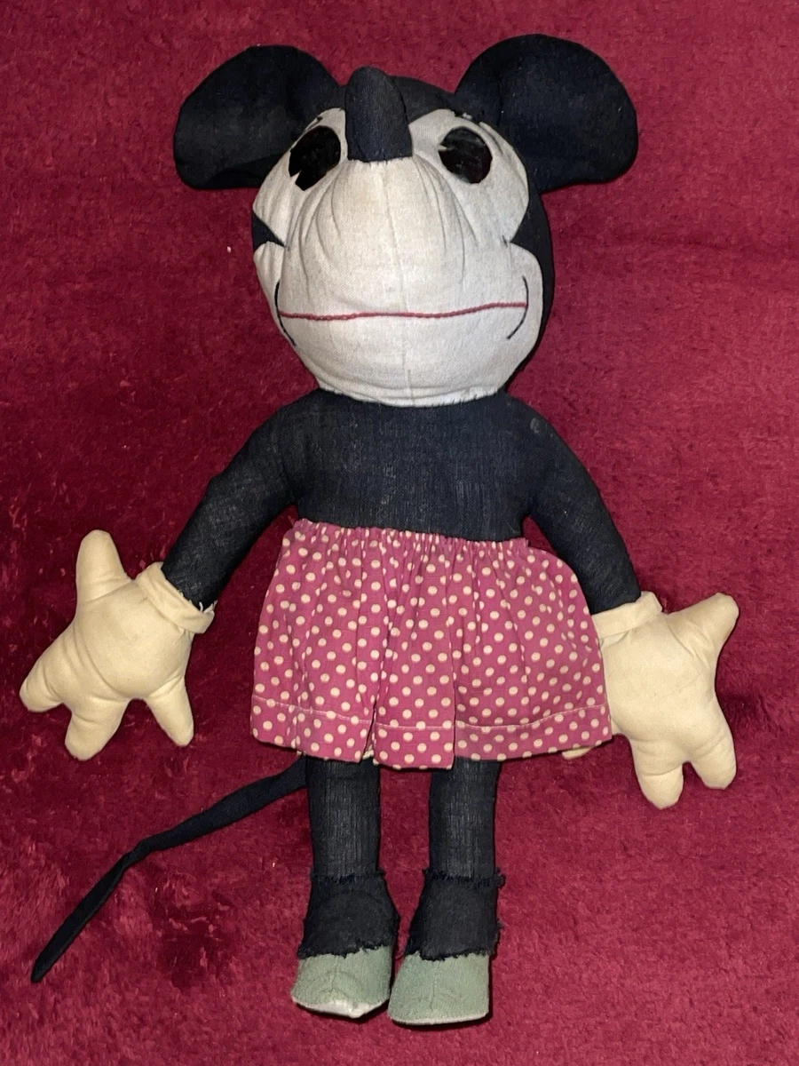 1930年代のMINNIE Mouse DOLL vintage Preços baixos em Minnie Mouse Brinquedos de Personagens Antigos e