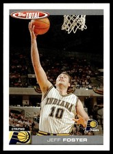 2004-05 Topps Total Jeff Foster Indiana Pacers #87
