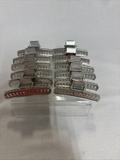 Set Of 12 Vtg MCM 1930s Goody Hair Wave Clips For Styling Aluminum 2 1/4  