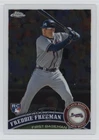 2011 Topps Chrome Freddie Freeman #173 Rookie RC