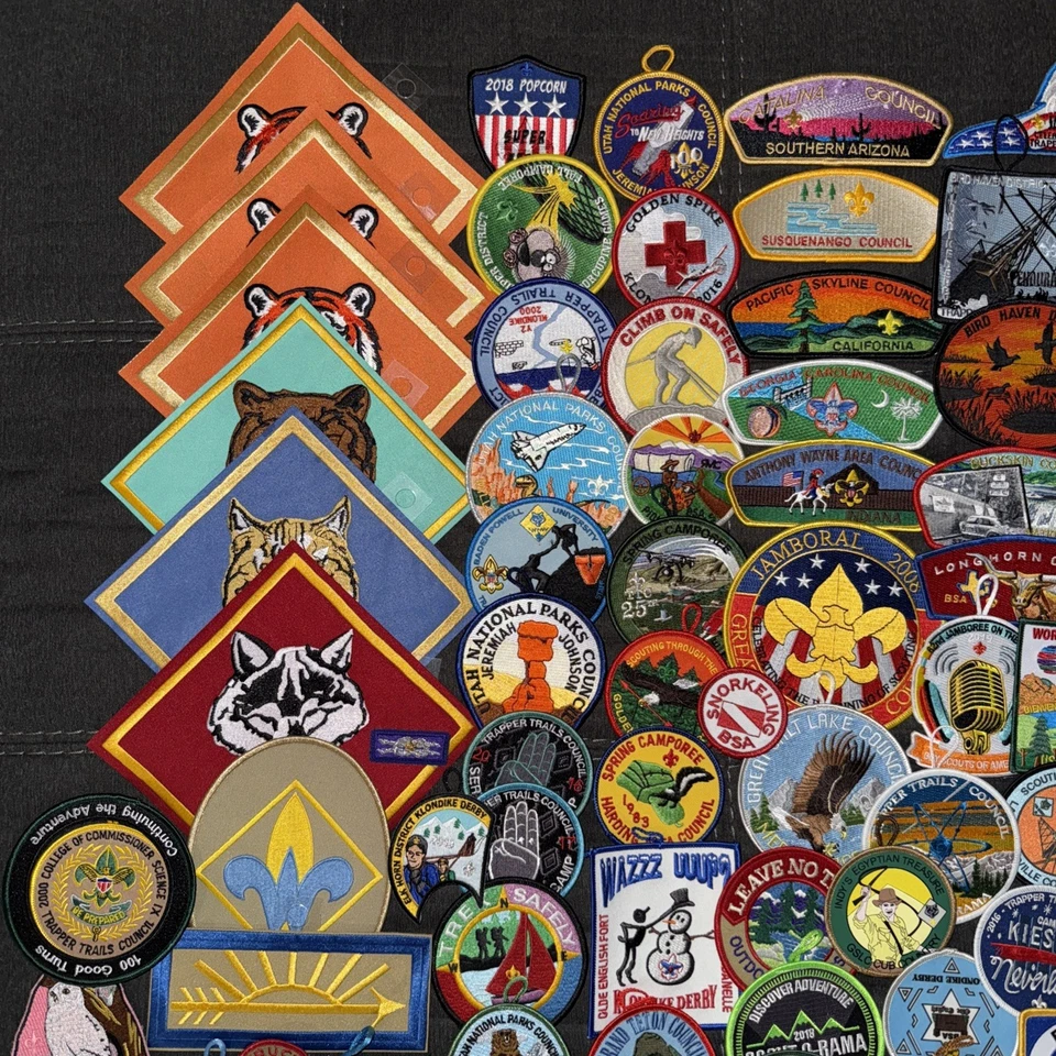 BSA HUGE PATCH LOT. BOY SCOUTS OF AMERICA. MINT. - Image 2 of 4