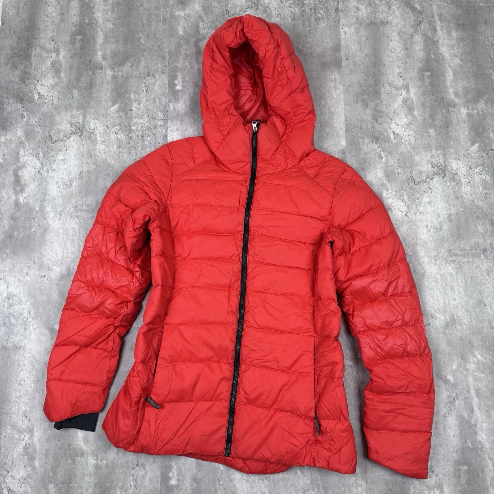 Mountain Standard Puffer Jacket Womens M Red Colorado Huckberry Full Zip Ski