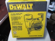 Pre-Owned DEWALT DW66C-1 Pneumatic 15 Degree Coil Siding and Fencing Nailer