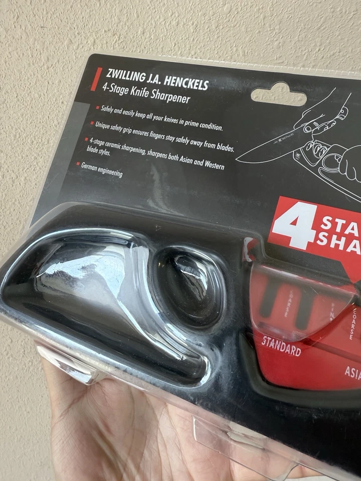 ZWILLING J.A. Henckels 4-Stage Knife Sharpener for Asian Western Blade Styles - Image 3 of 4