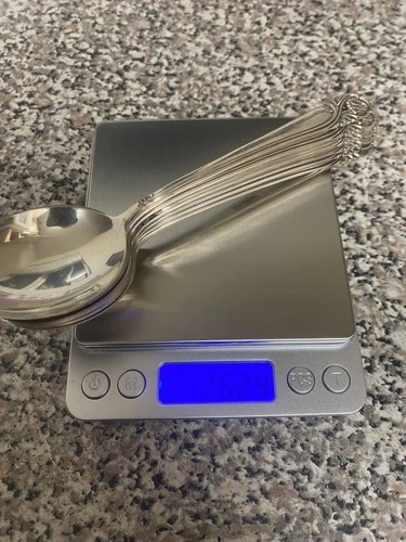 Sterling Silver International Spoons- 262 Grams of .925 silver “Spring Glory”