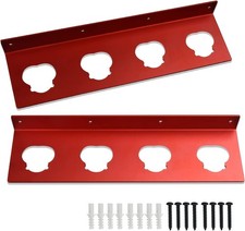 Battery Holder for Milwaukee M12, Storage 2, Red