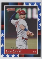2022 Donruss Retro 1988 Variation Independence Day Dylan Carlson (Throwing) 0wp8