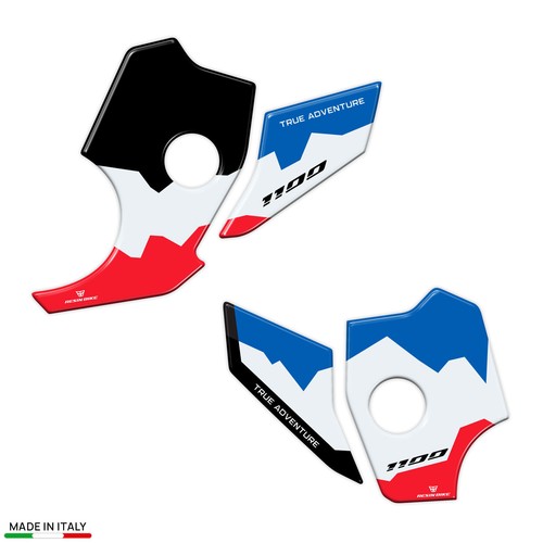 Adesivi 3d moto Protezioni Battitacco Honda Africa Twin 1100 2024 2025 compatibi - Imagen 2 de 6
