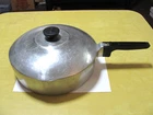 Vintage Wagner Ware Sidney -O- Magnalite #4569 P, Deep Frying Pan . W/Lid.