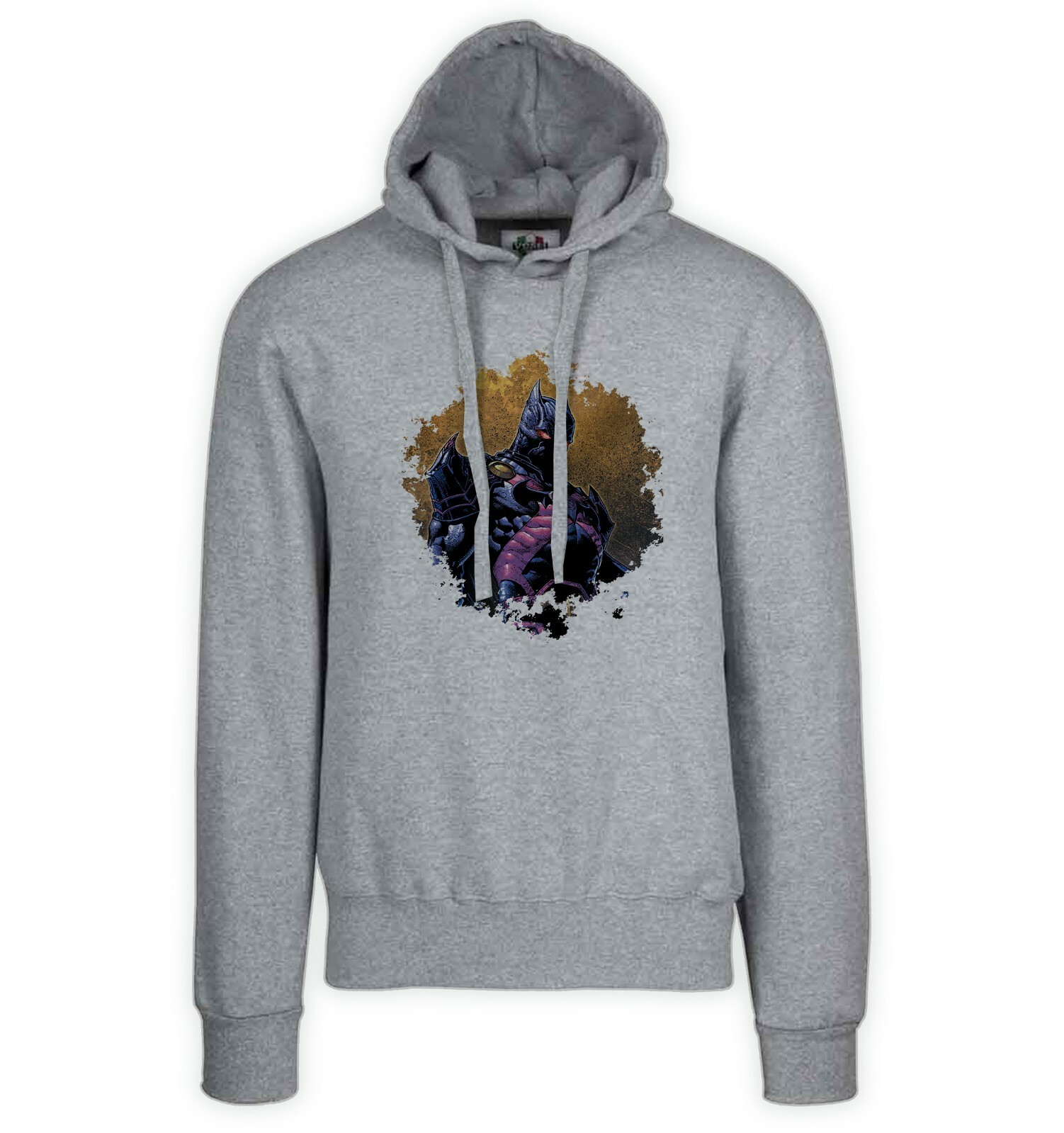 Hoodie Gray - Grey Sweatshirt - Dark Knight Death Metal - Batman-image