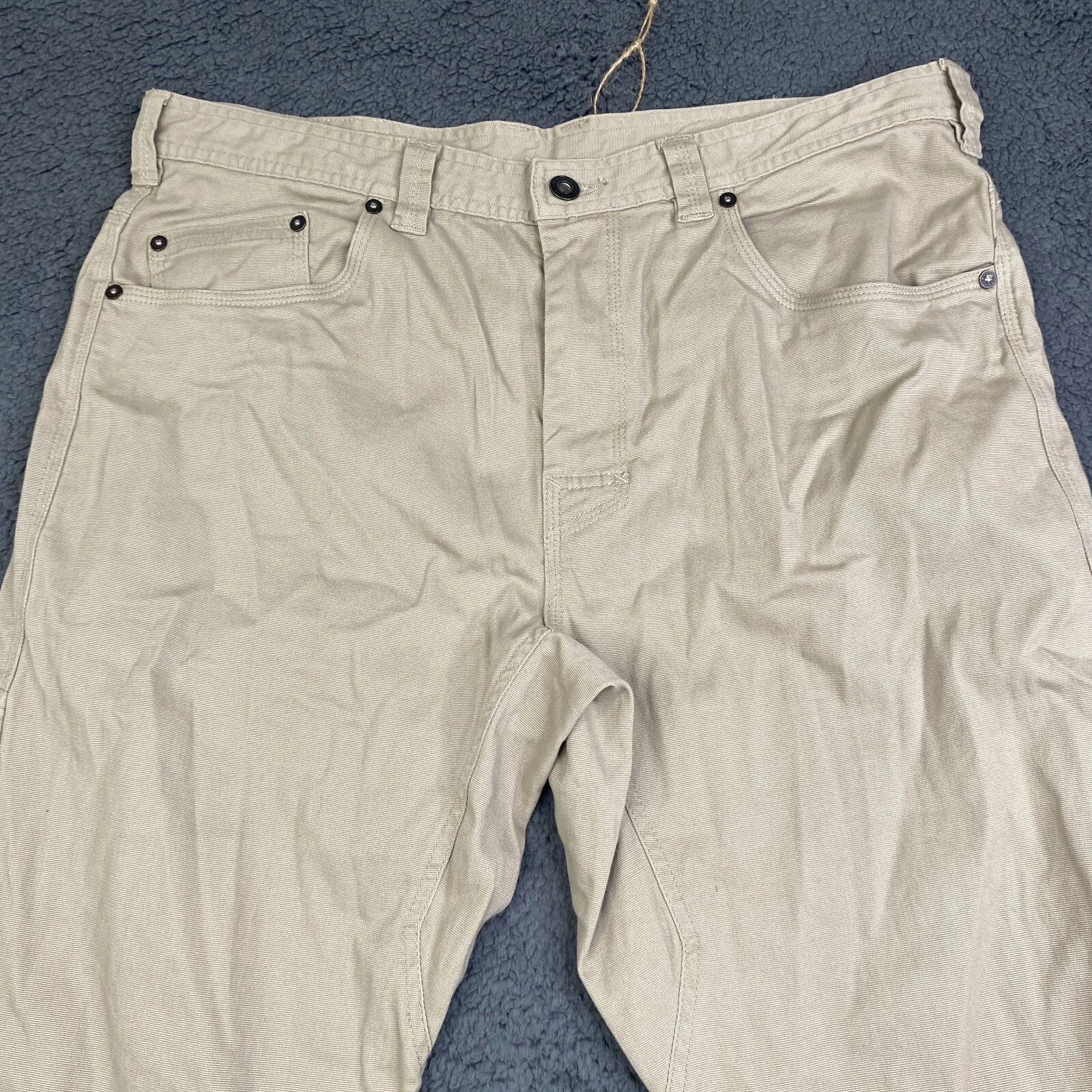 prana gusseted crotch cotton canvas stretch work pants