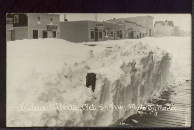 Vulcan Alberta Oct 5 1914 Canada Historic Old Photo