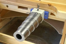 Bracelet Mandrel Holder and Stepped, Round, Steel Mandrel Kit  - KIT-0025