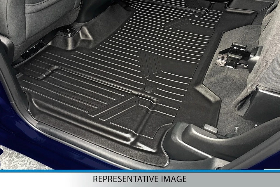 SMARTLINER Custom Fit Floor Mats Cargo Trunk Liner 2022-2025 Jeep Grand Wagoneer Foto 4 de 4