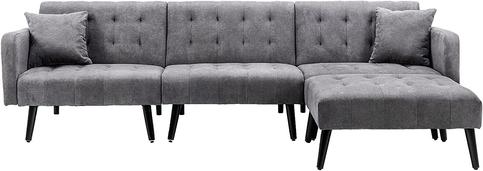 Sala De Estar Madera Moderno de mediados de siglo Sofás, sillones y sofás