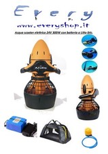Acqua scooter Sea Scooter Batteria a Litio 24V 8Ah Doppia Velocità - DISPONIBILE