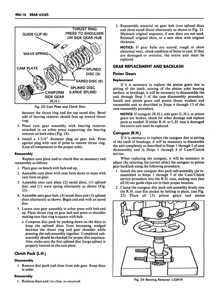 Camión Chevy LD 1983 serie 10-30 manual de taller Foto 3 de 4