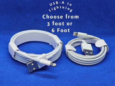 USB A to Lightning Connector for Apple Devices - Brand New