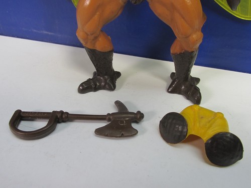 COMPLETE vintage HE MAN BUZZ OFF ACTION FIGURE MOTU masters of the universe - Picture 4 of 8