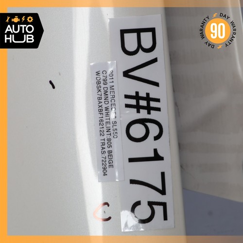 09-12 Mercedes R230 SL550 SL600 SL63 AMG Fender Right Side Diamond White OEM - Picture 20 of 20
