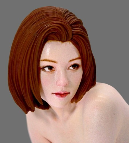 Resin Figure Kit 1/6 Nude Girl Unpainted Garage Resin Kit - Picture 2 of 6