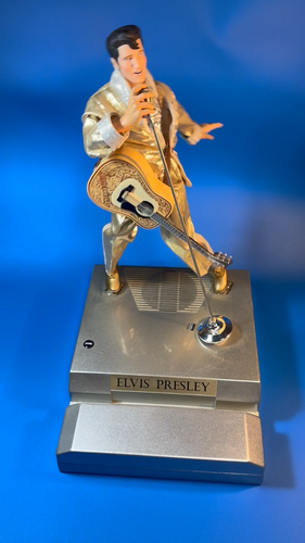 1998 Elvis Presley Sings/Dances Hound-Dog Telemania Telephone Ltd Ed - WORKS! - Video 1 of 1