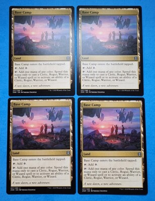 4x Base Camp Zendikar Rising 2020 Mtg Magic Gathering Colorless Land Mana 257
