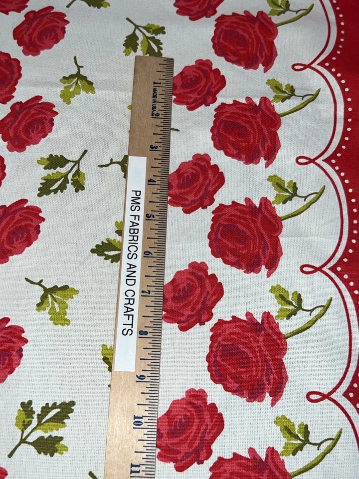 MODA 100% 棉毛巾织物 玫瑰红色 920-293 - 16 英寸 x 36 英寸 — 第 4/4 张图片