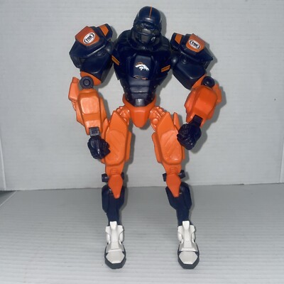 NFL DENVER BRONCOS Fox Sports Robot Action Figure Posable 10