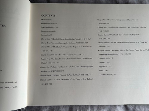 Adobe Walls to Stone Edifice First Presbyterian Church San Antonio 1995 book - Picture 5 of 5