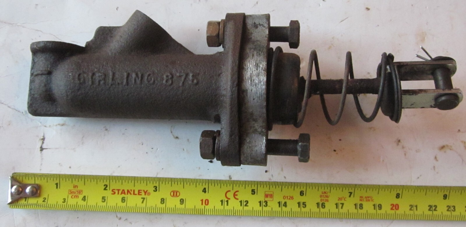 Sunbeam Alpine V Tiger Girling Brake Master Cylinder .875 7326032 w