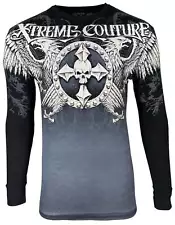 Xtreme Couture by Affliction Men's Thermal Shirt INDUSTRIALIZED