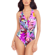 Magicsuit L32621 Women's Drew One Piece Swimsuit Size 14