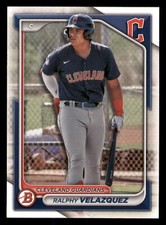 Ralphy Velazquez 2024 Bowman #BP-29 Prospects Cleveland Guardians