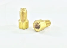 Brake Line Adaptor (Female) Invert Flare, 3/8-24 to (Male) 10mm x 1.25 (2 pack)