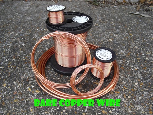 bare unplated uncoated soft copper wire 1.6mm 14 gauge 1kg - 99.9% purity - Picture 2 of 2