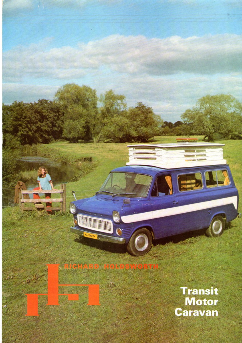Ford Transit Mk1 Richard Holdsworth Caravan Mid 1970s UK Market