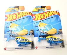 Hot Wheels Propper chopper Yellow #148 148/250 - 2024 HW Metro -2PCS