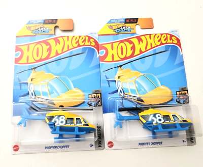 Hot Wheels Propper chopper Yellow #148 148/250 2024 HW Metro