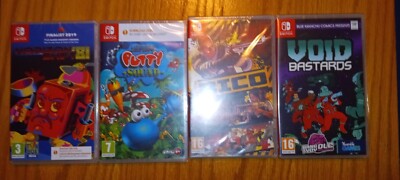 Lot of 5 Switch EU games Void Bastards RICO Sonic Origins Putty Squad NEW