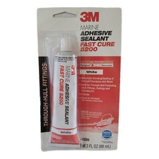3M 05200 Marine Adhesive Sealant White 3 Oz Tube 5200-WHITE-3OZ