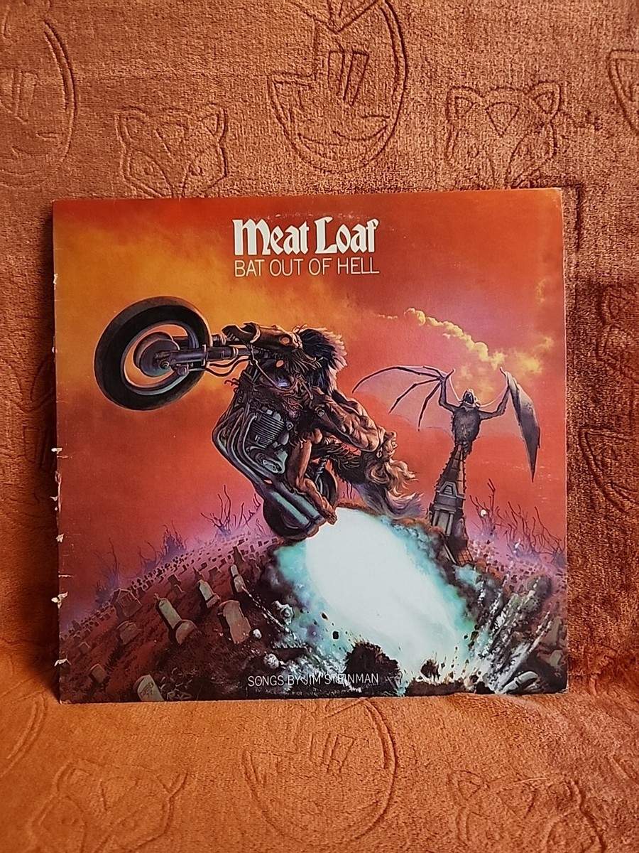 【D1様用】PIMENTOLA / DEAD MAN'S HILL /Split Vintage Meatloaf LP - Bat Out of Hell - Epic Records - Songs By