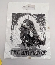 Rare Batman Plastic Bag – DC Comics, Used 1988, HTF – 13x10 Inches
