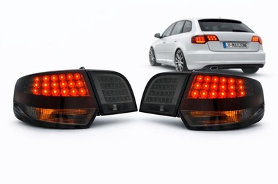 Set Rear Light LED for Audi A3 8PA Sportback 2004-2006 2007 2008 VT368 Smoke