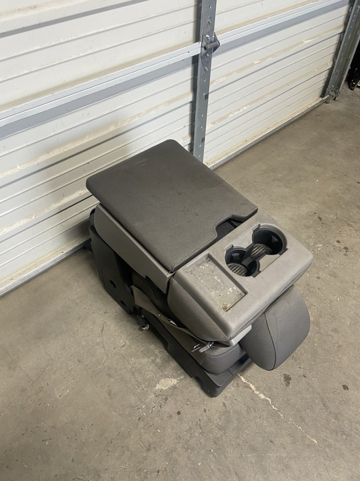 2017-2024 FORD F150 f250 F350 CENTER CONSOLE GRAY VINYAL JUMP