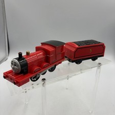 Thomas Friends Trackmaster Talking James Motorized Train R9627 2009 Tested