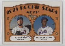 2021 Topps Heritage Rookie Stars Ali Sanchez Franklyn Kilome #155 8c4