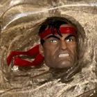 Hasbro Marvel Legends Avengers Vintage Series 1 Punisher Head ONLY