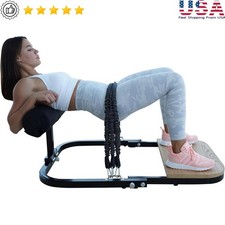 Hip Thrust Machine Workout Equipment Glute Trainer Heavy Duty Resistance Power